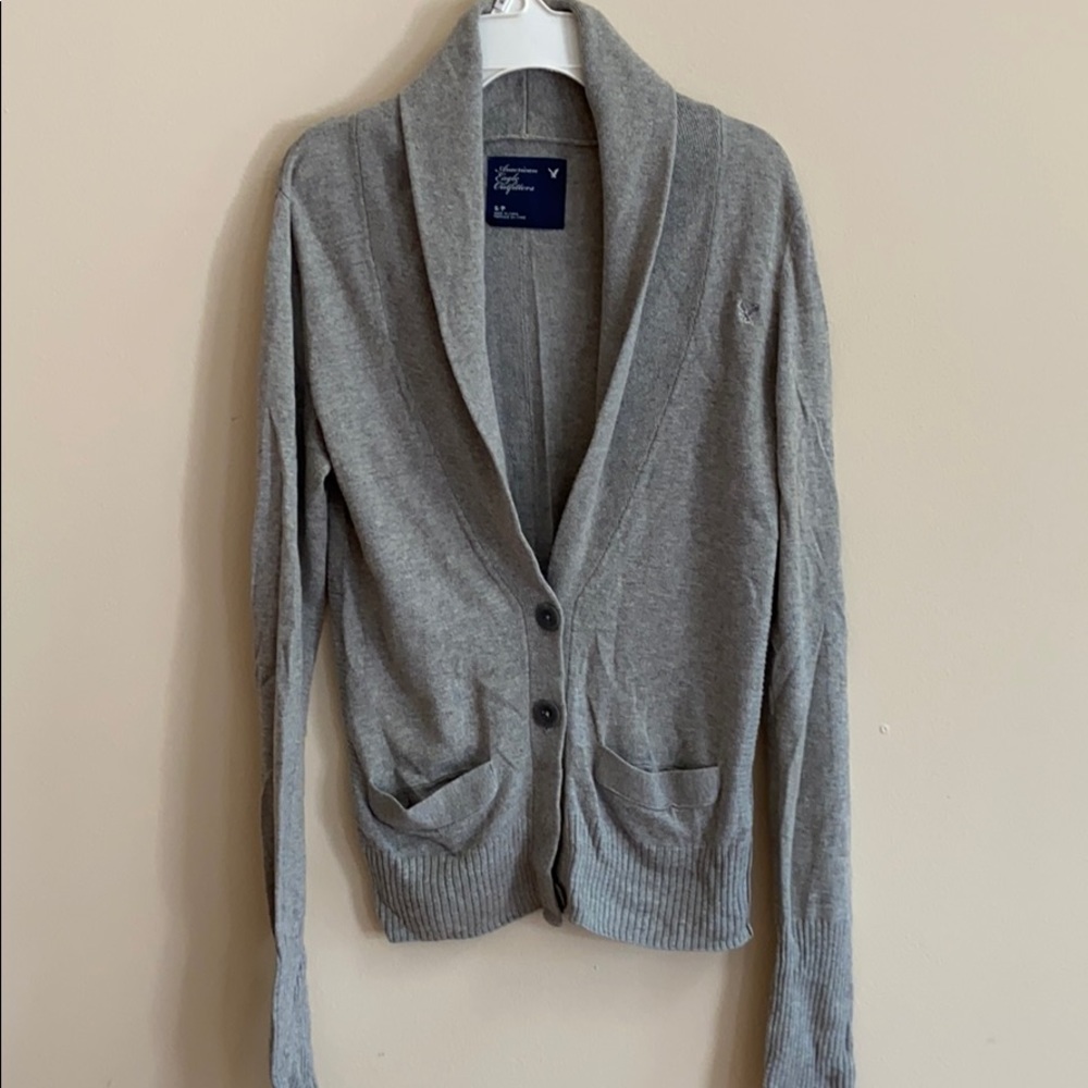 American Eagle Collared Cardigan
